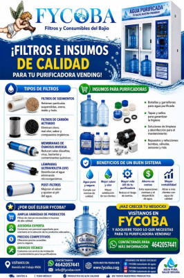 Todo para tú planta purificadora de agua