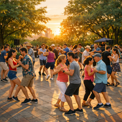 Clases de baile en parques y espacios públicos: cómo atraer más alumnos
